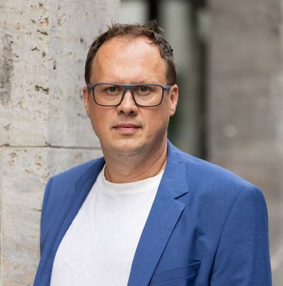 Das Foto zeigt den Vorsitzenden des DGB Baden-Württemberg